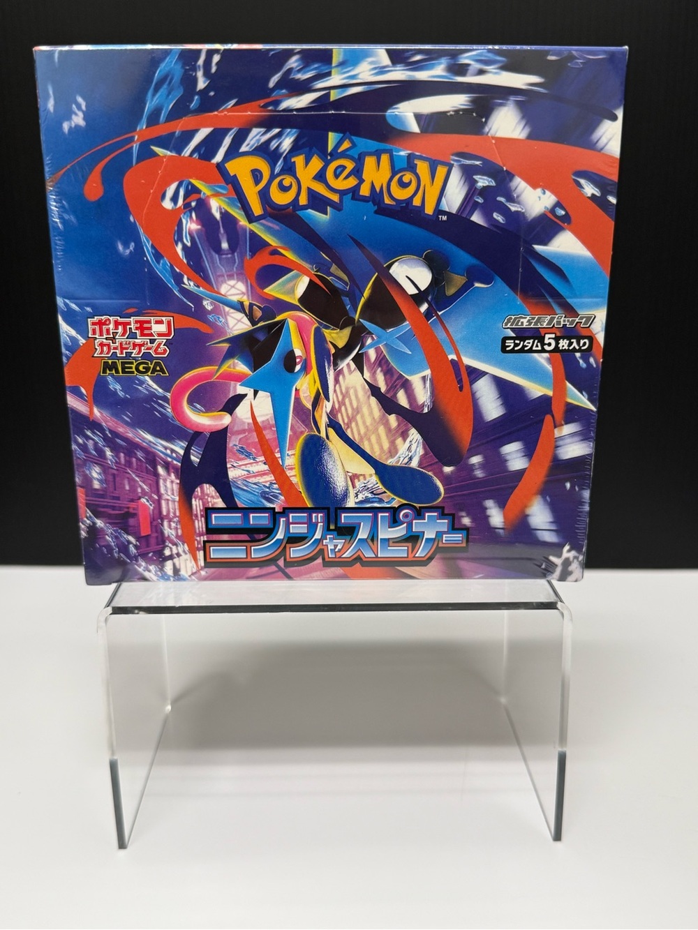 Pokémon Japanese M4 Ninja Spinner Booster Box Sealed